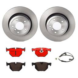 BMW Brake Pad and Rotor Kit - Rear 320mm Ceramic